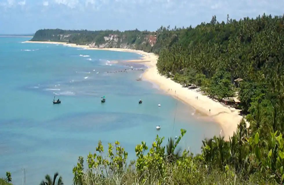 Praia do Espelho em Curuípe