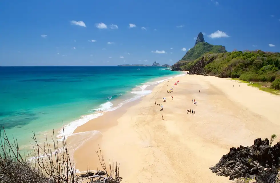 Praia do Americano em Fernando de Noronha
