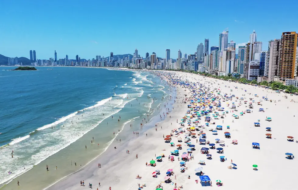 Praia Central de Balneário Camboriú
